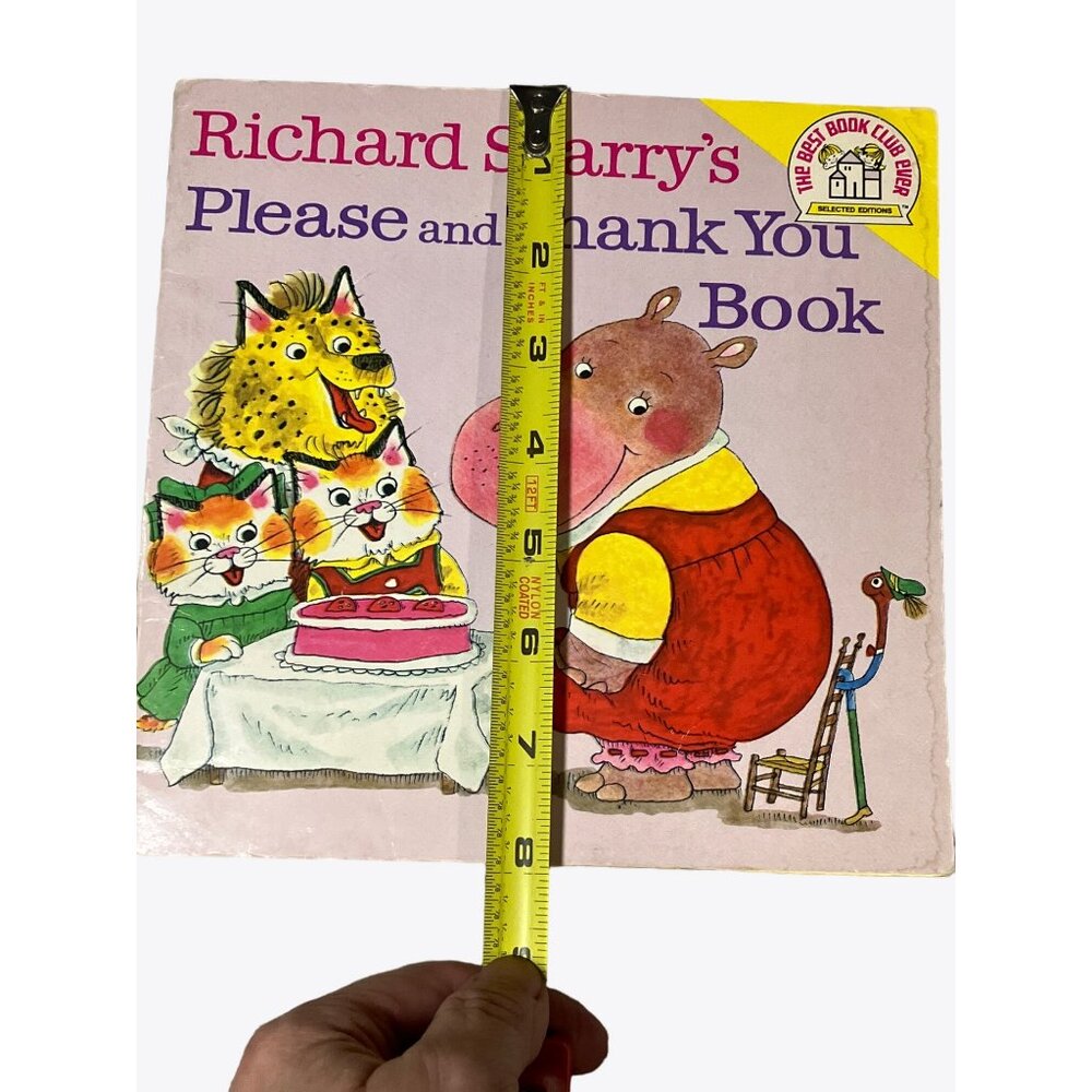 Vintage Book 1973 “Richard Scarry’s Please and Thank You Book” by Richard Scarry - Picture 8 of 9
